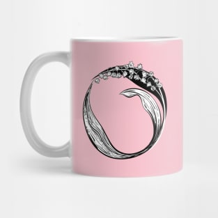 Lily Of The Valley Infinity Circle Mug